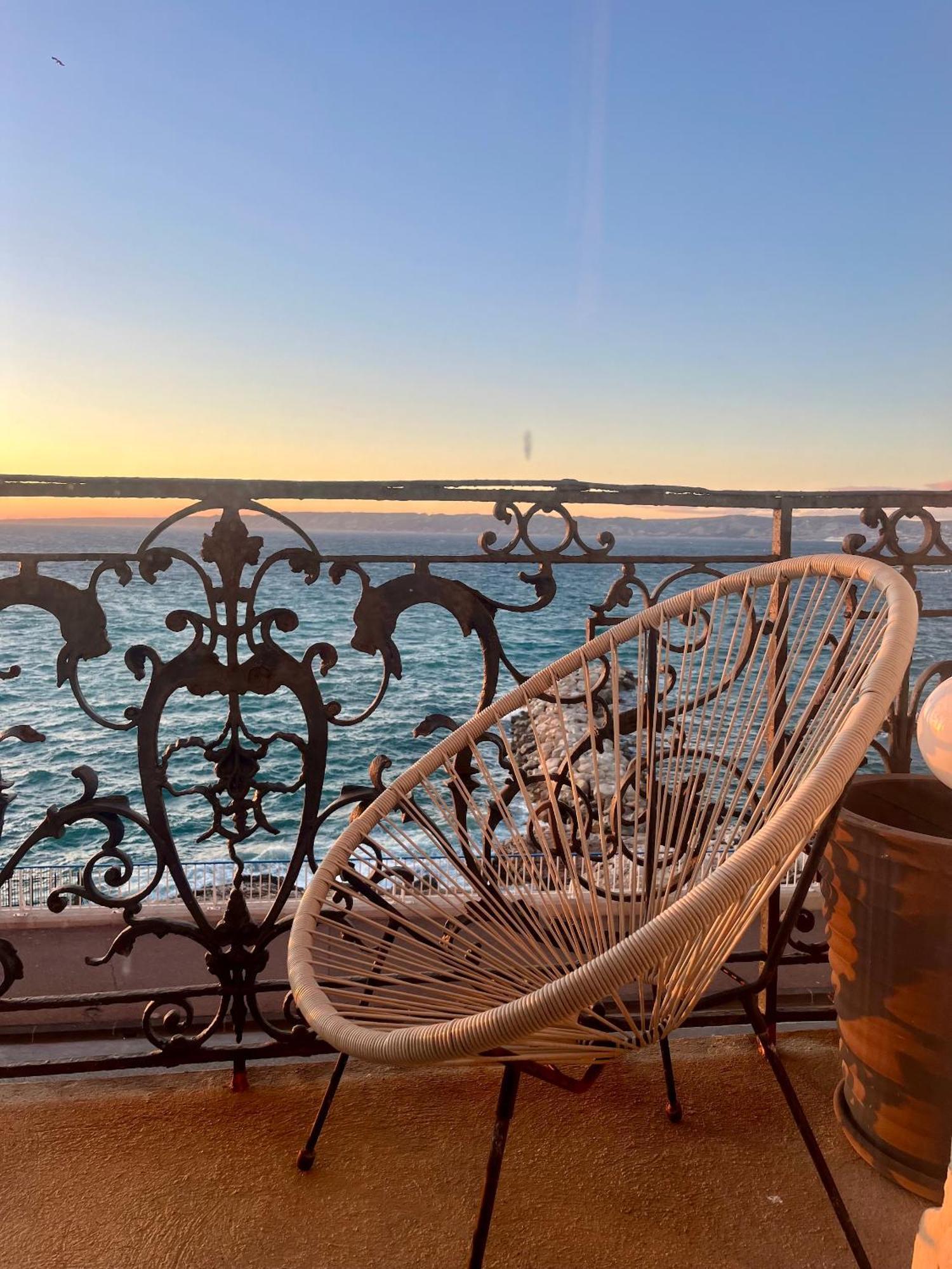 Appartement Sur La Corniche Kennedy Face A La Mer Marsilia Exterior foto